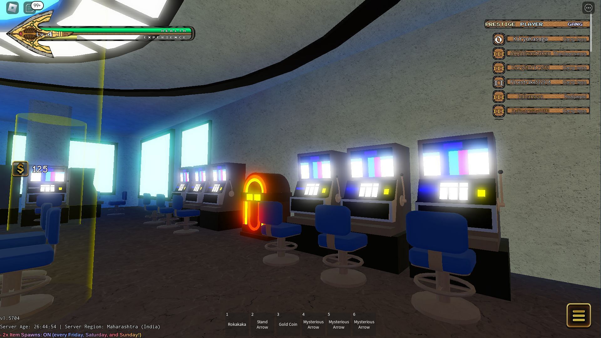 Obtain the Pelvis at the Arcade (Image via Roblox)