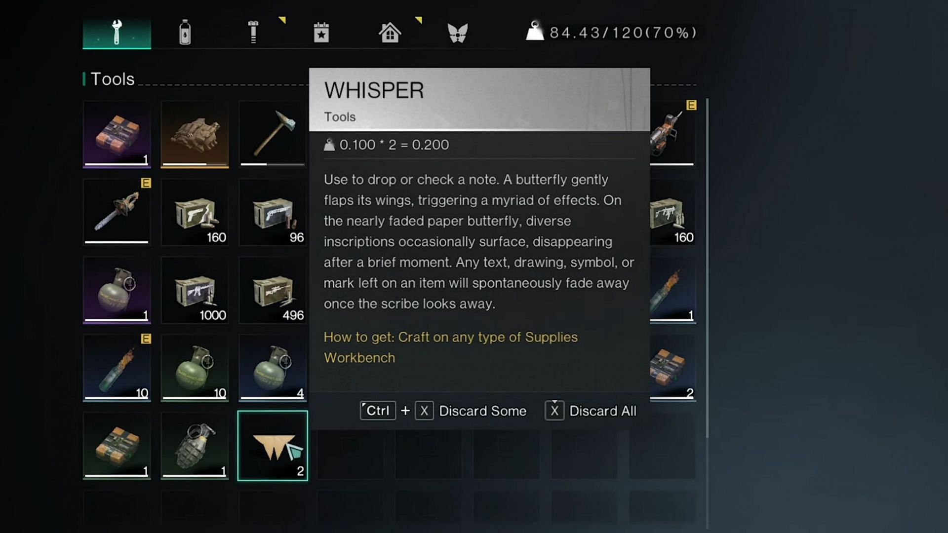 Whispers are easy and cheap to craft, so don&#039;t hold back (Image via Starry Studio || TroubleChute Basics)