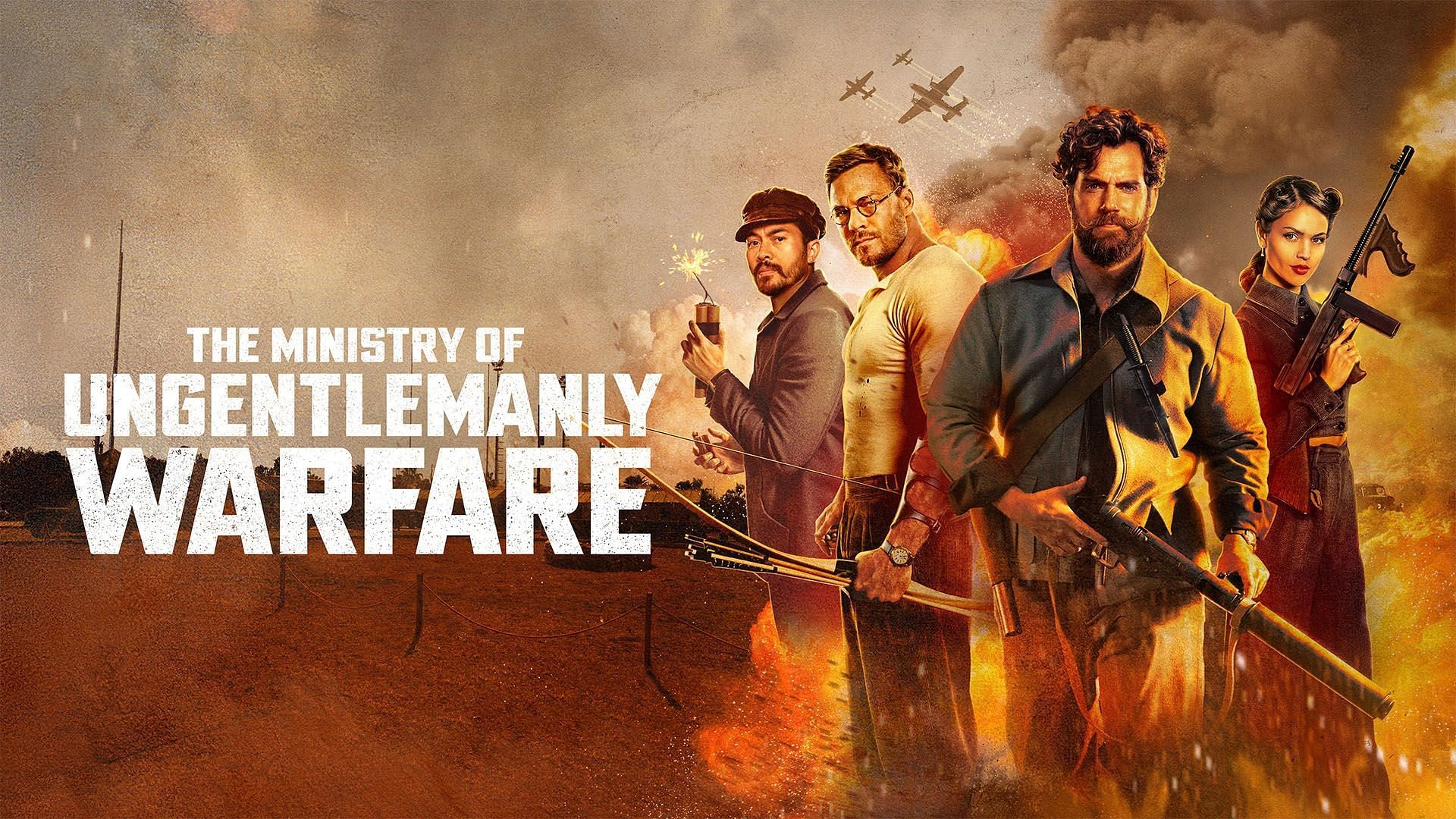 The Ministry of Ungentlemanly Warfare stars Henry Cavill. (Amazon Prime)