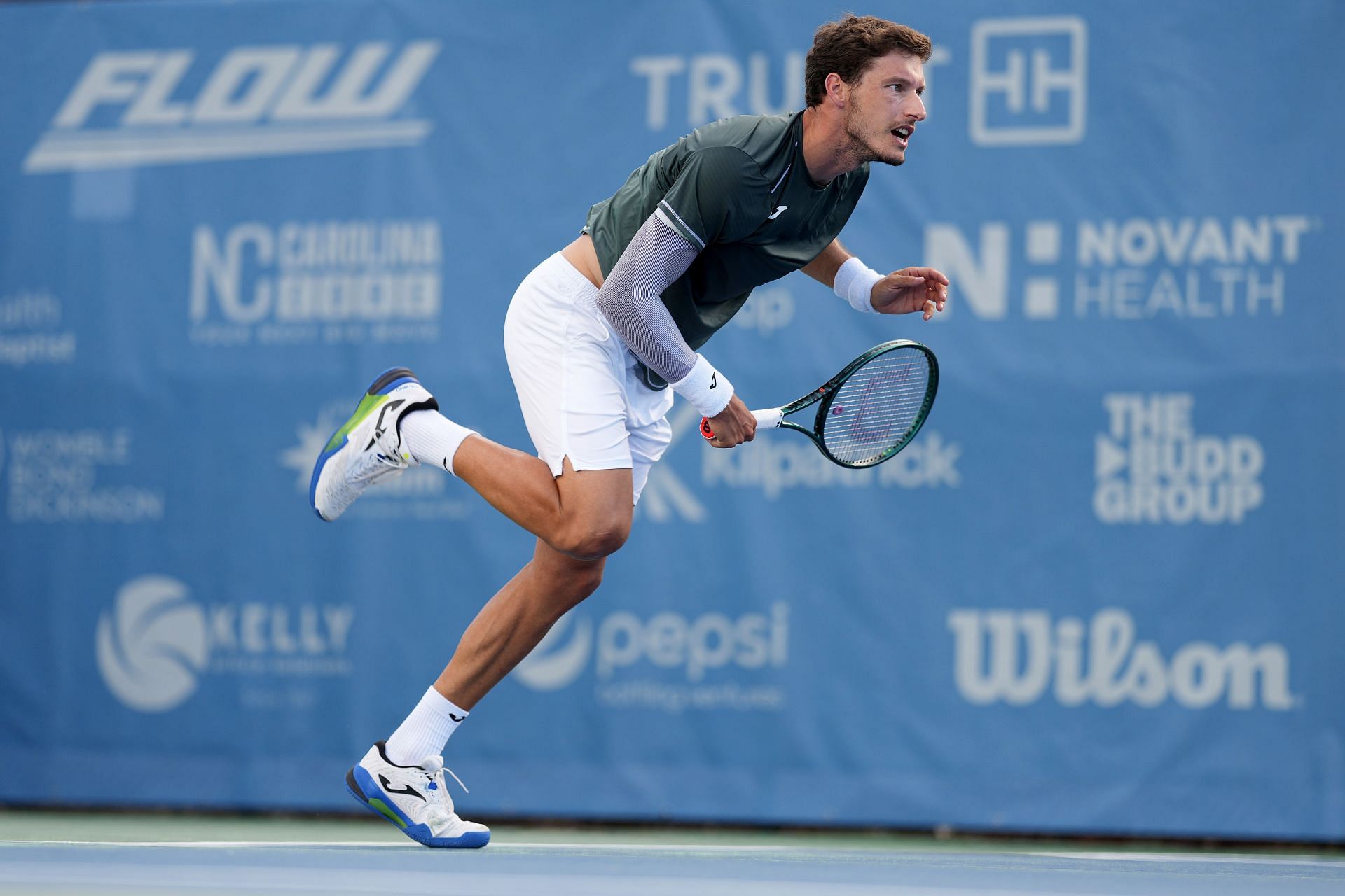 Carreno Busta at the Winston-Salem Open 2024 - Day 3 (Source: Getty)