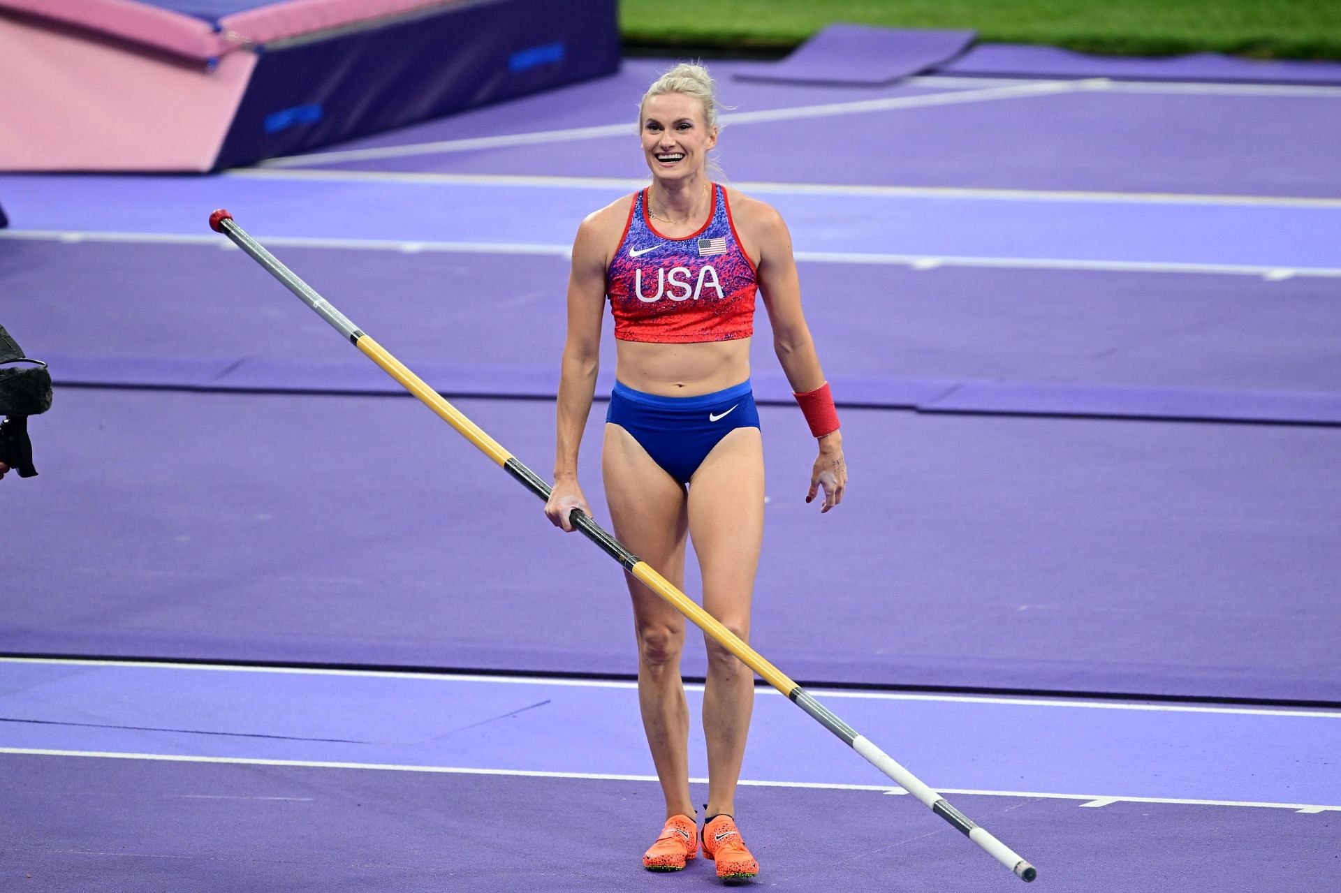 Katie Moon at Olympic Games Paris 2024 - Athletics - Source: Getty