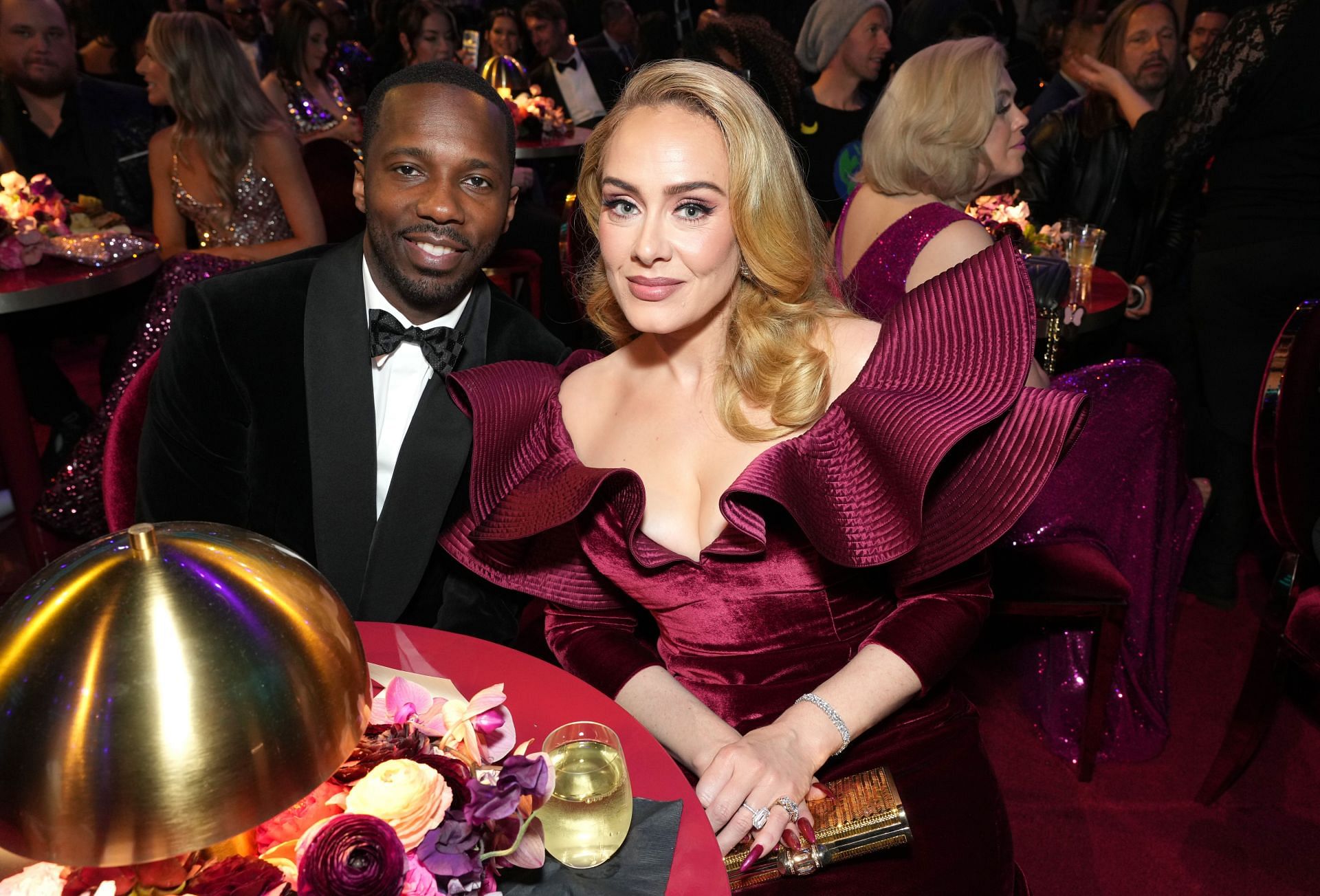 Adele and Rich Paul (Image via Kevin Mazur/Getty Images)