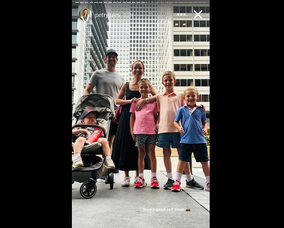 Jeff Petry with family (Credit: Julie Petry, IG)