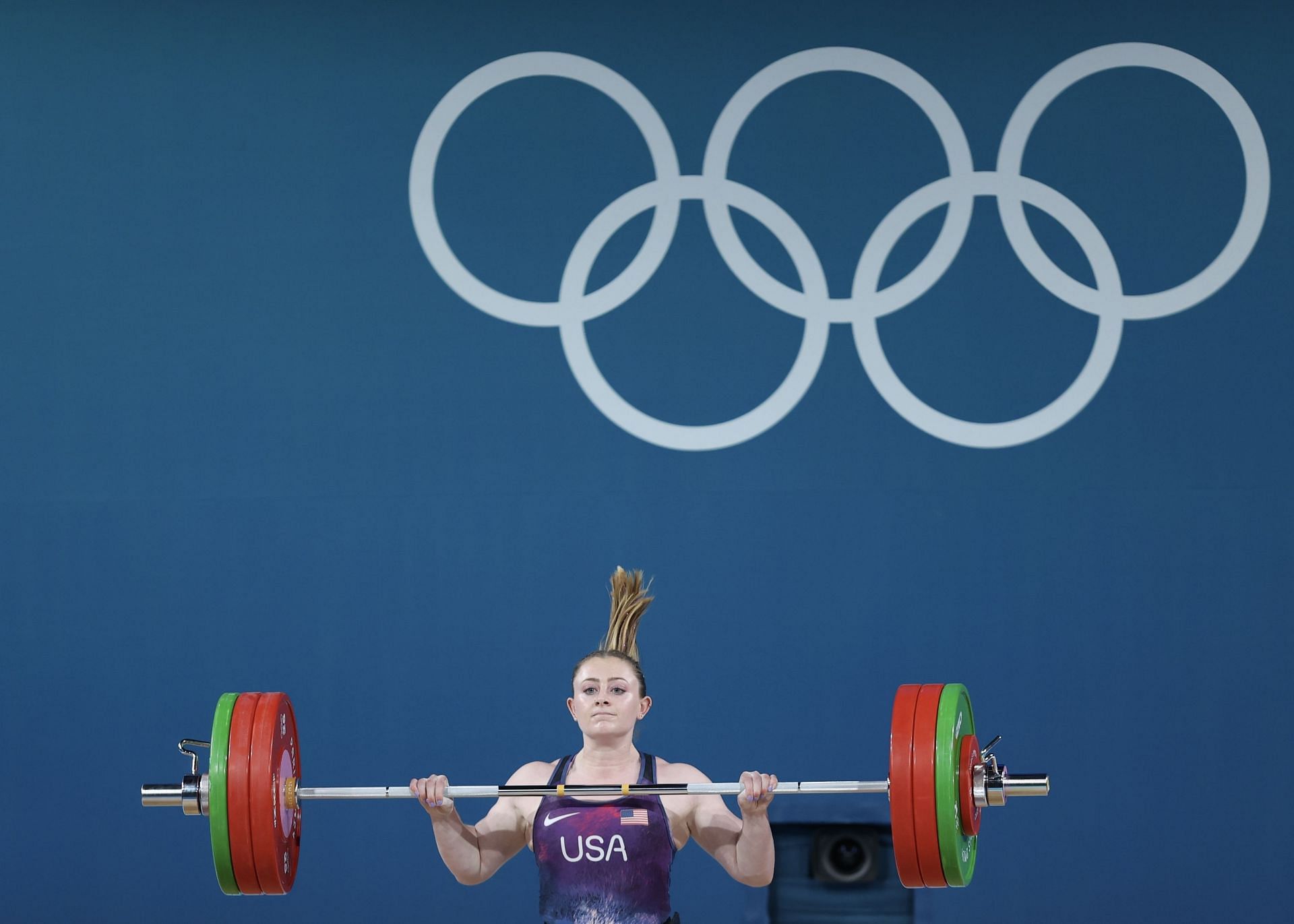 Olivia Reeves at the Paris Olympic 2024 - Source: Getty