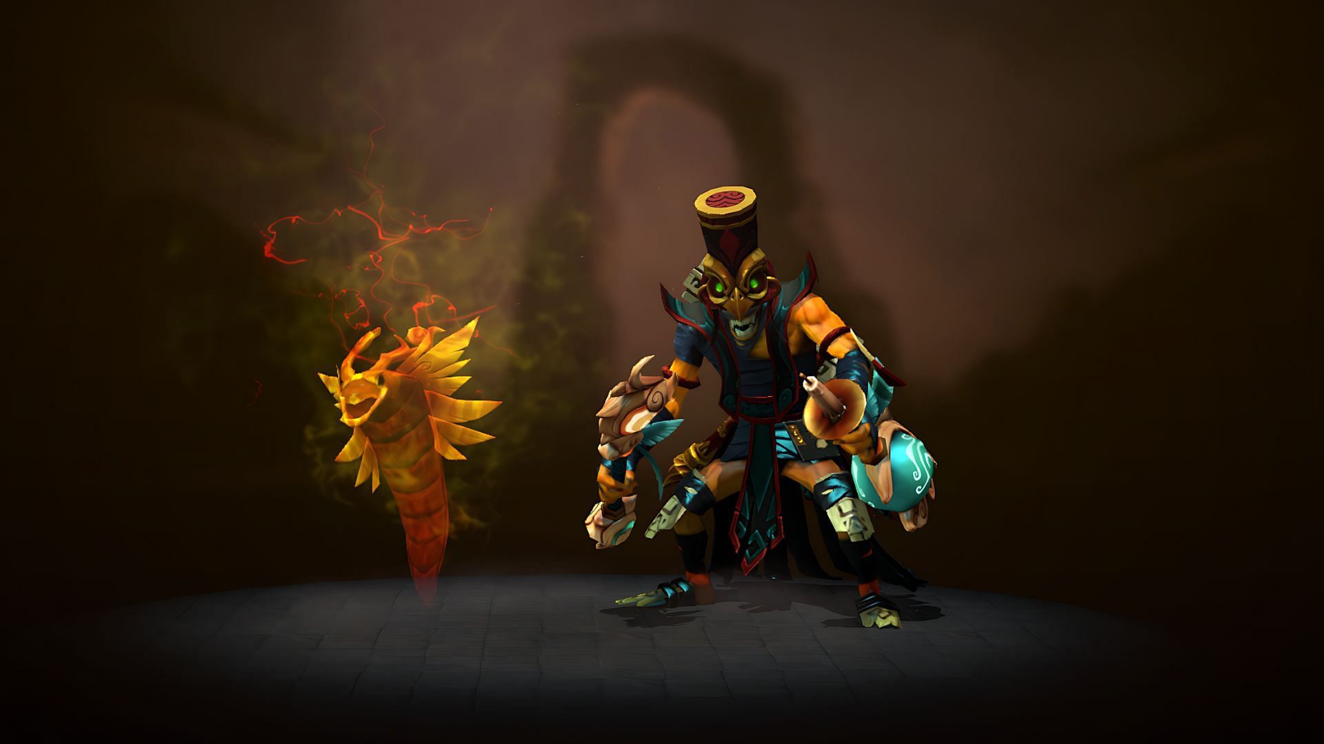 Shadow Shaman as seen in the game (Image via Valve)