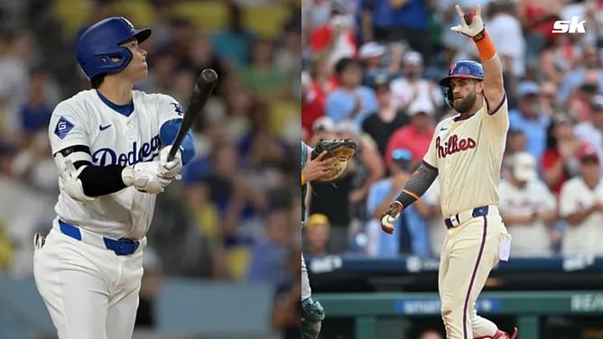 “It's going to be a hell of a race between those two” - Former MLB manager believes Shohei Ohtani and Bryce Harper could be top candidates for NL MVP