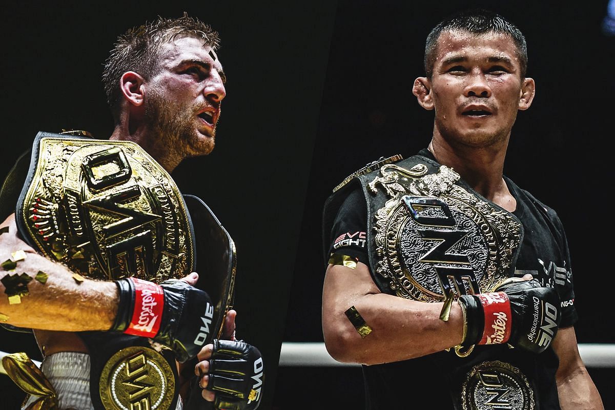 Jonathan Haggerty and Nong-O Hama - Photo by ONE Championship