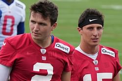 "Tommy DeVito is better": Giants fans outraged as Drew Lock throws interception against Lions