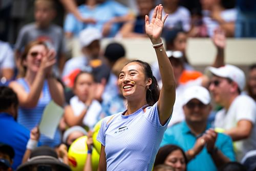 Zheng Qinwen (Source: Getty)