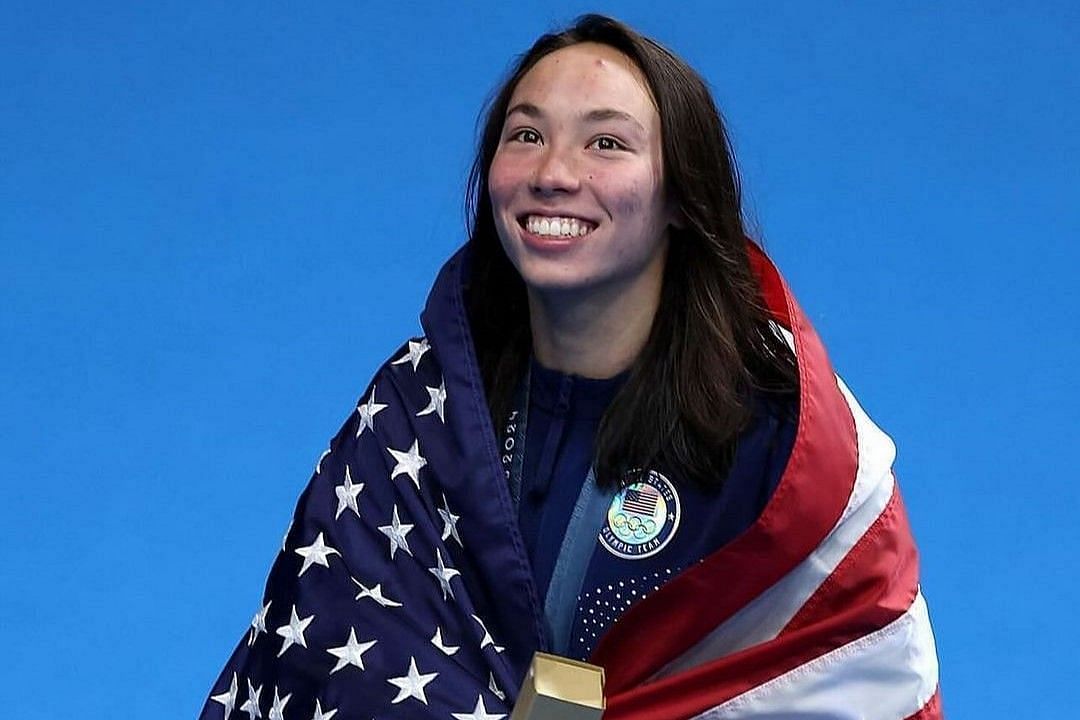 How fast can Torri Huske swim? - Tori Huske Height: U.S. Swimmer's True Height