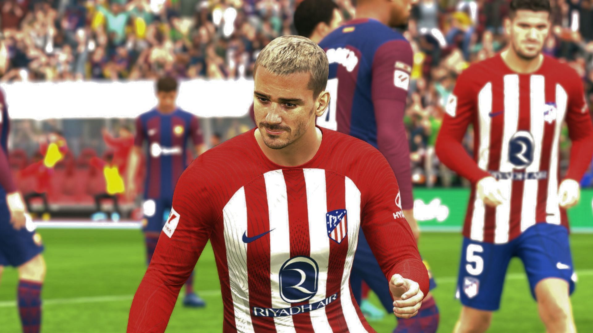 Antoine Griezmann as seen in FC 24 (Image via EA Sports)