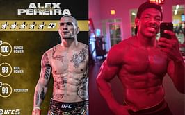 Joaquin Buckley reacts to Alex Pereira being given 100 punch power in EA Sports UFC 5