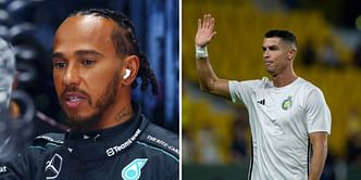 "Bro not like me but you look good": When Cristiano Ronaldo commented on Lewis Hamilton's picture on social media