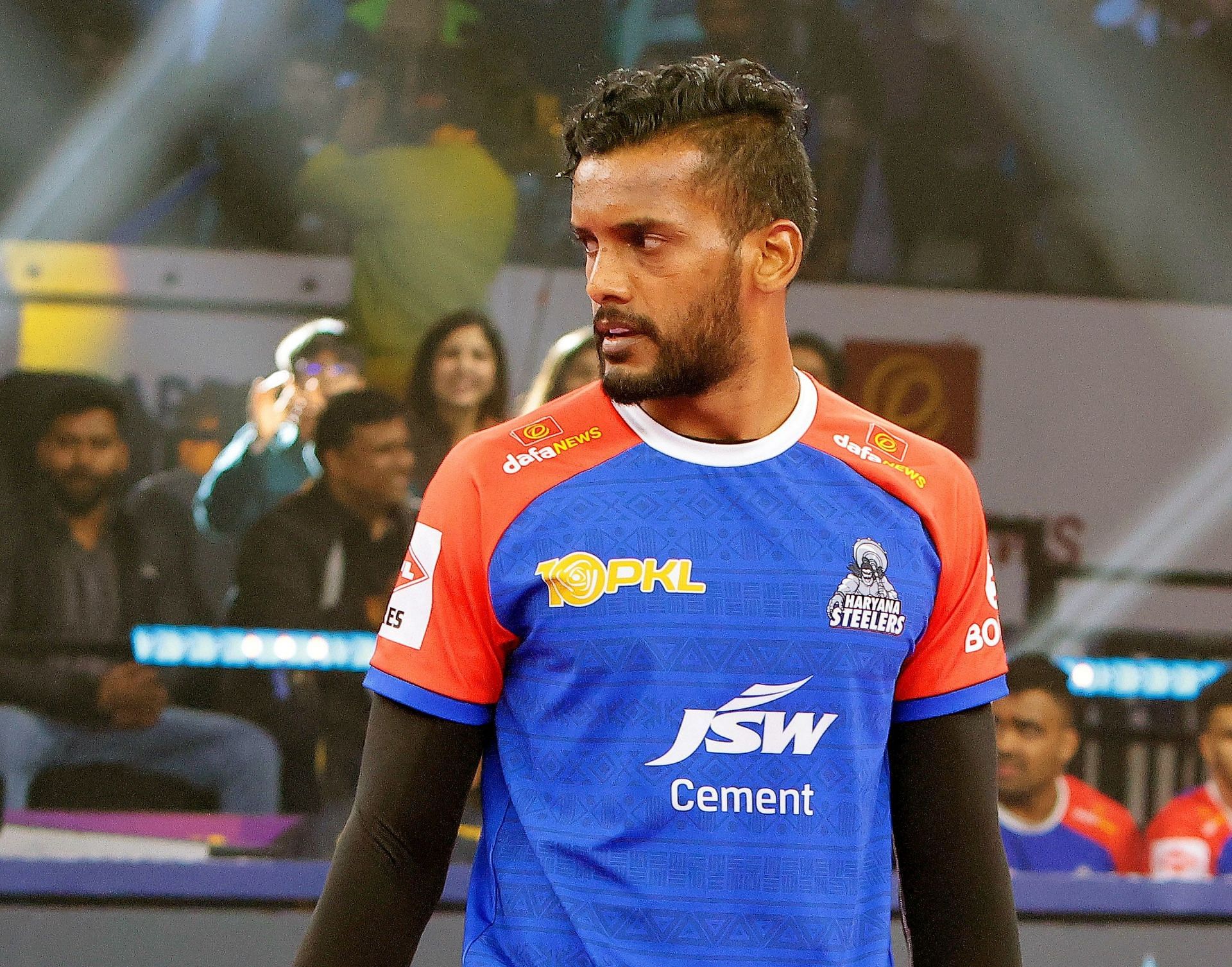 Siddharth Desai will be teaming up with Ashu Malik in Delhi's attacking unit. (Image via PKL Media)