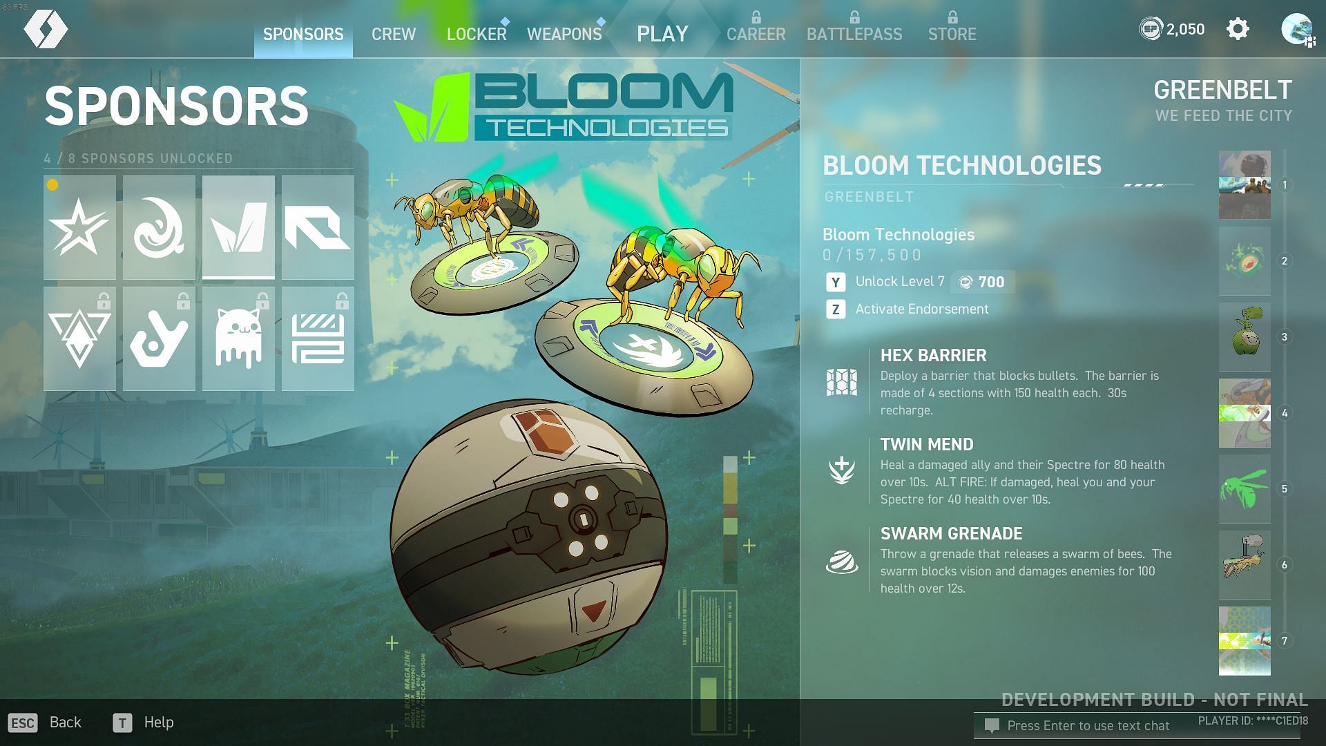 Bloom Technologies Sponsor (Image via Mountaintop Studios)