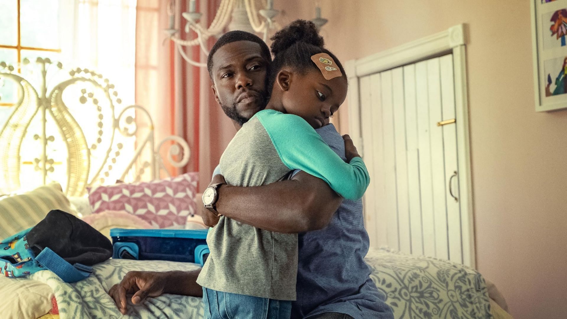 Fans of Kevin Hart will get to see a different side of the actor in this movie (Image via Netflix)