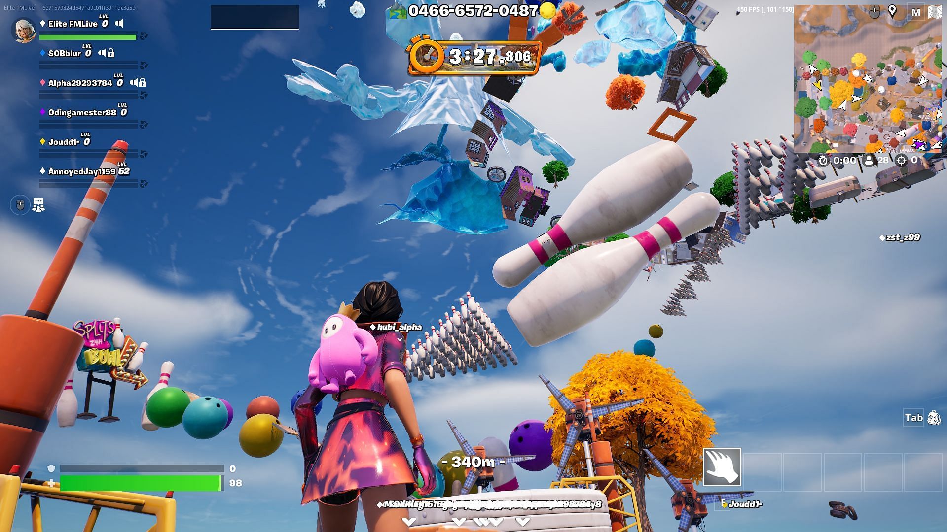 Make sure to look before you jump as some objects have very small edges (Image via Epic Games)