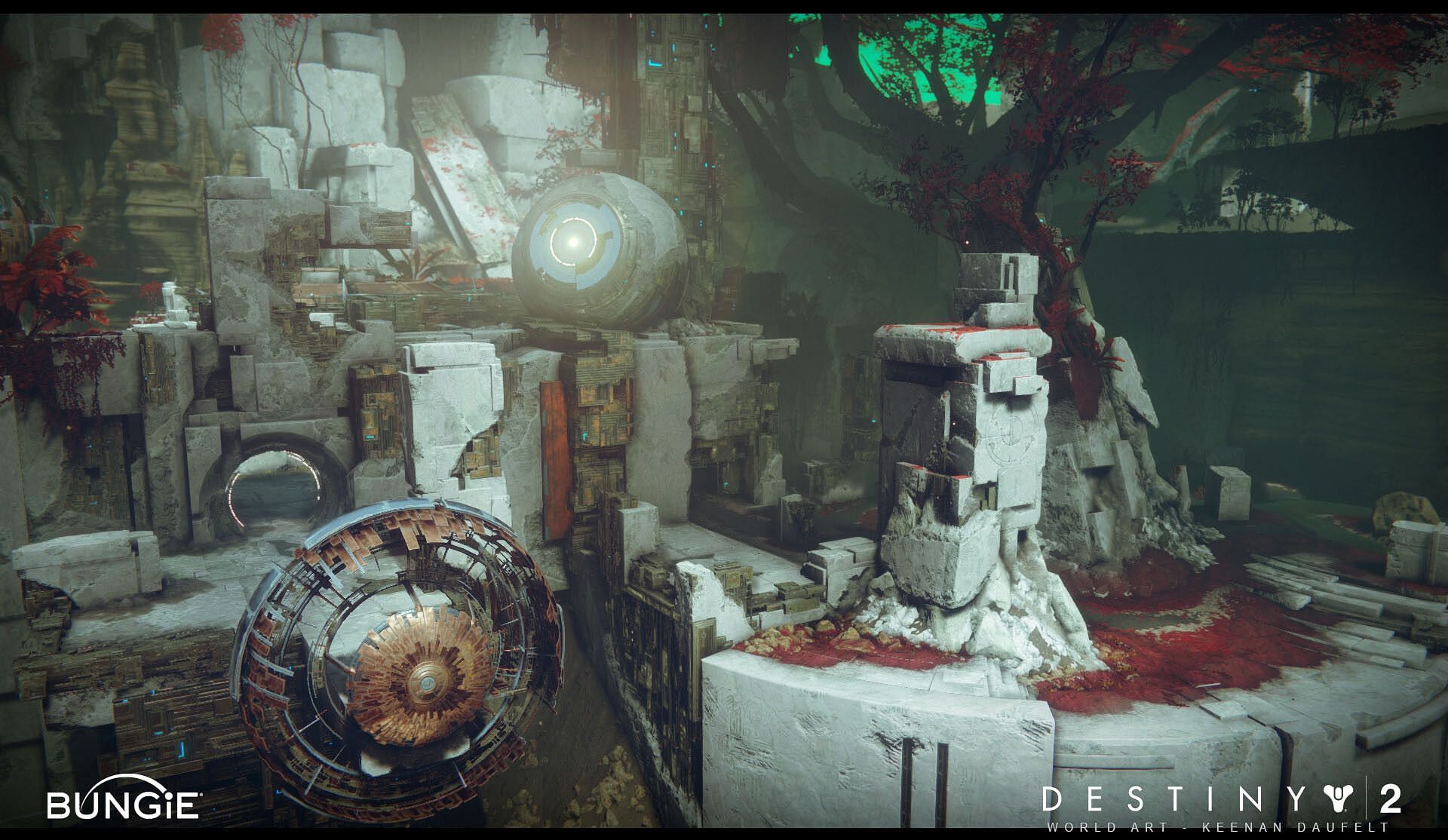 Nessus PvP map (Image via Bungie)