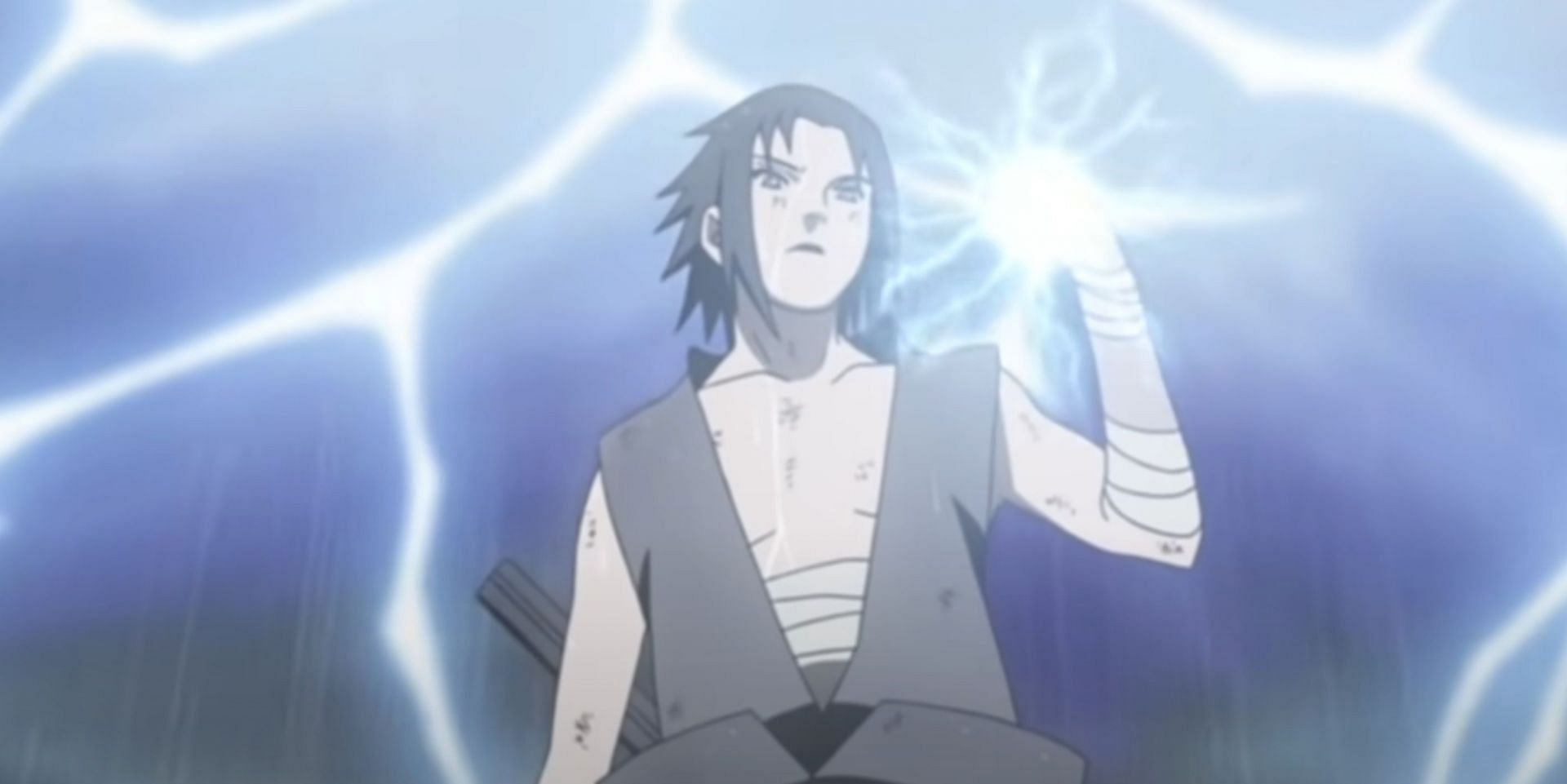 Sasuke Uchiha as seen in anime (Image via Studio Pierrot)