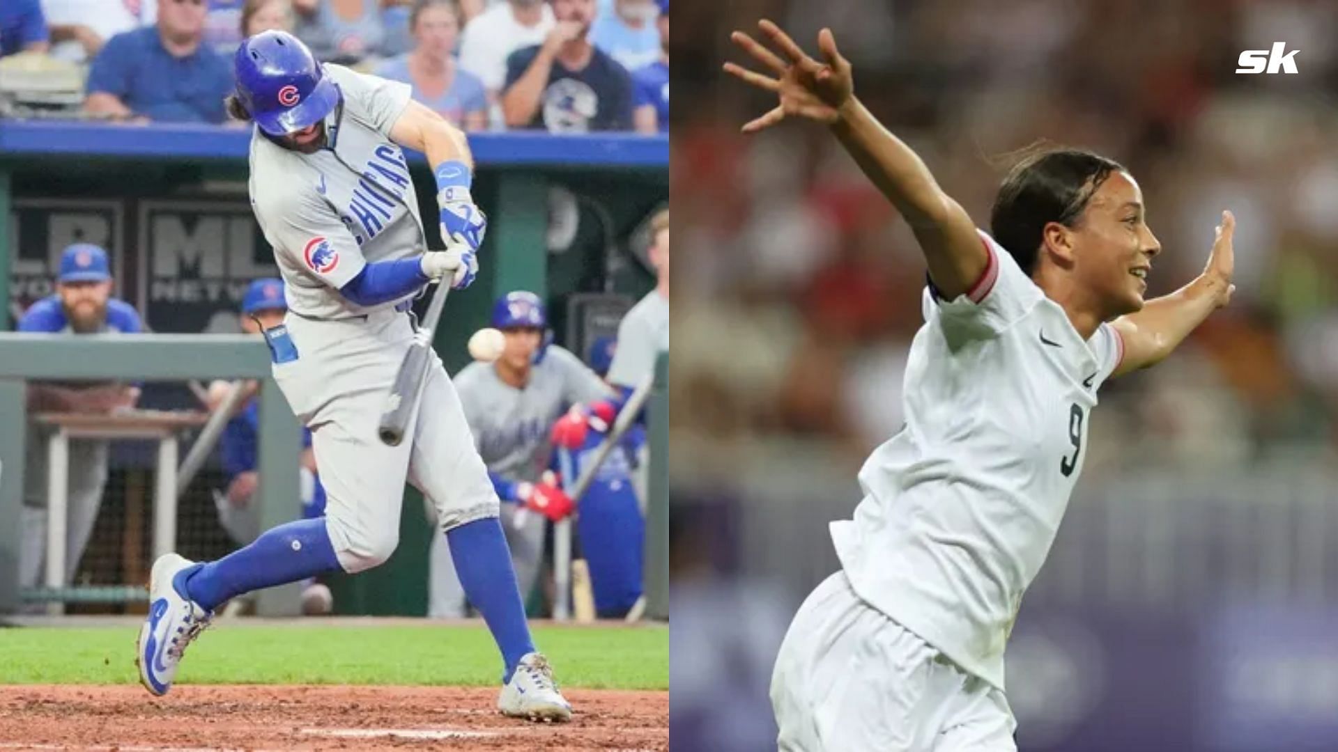 Chicago Cubs Slugger Dansby Swanson &amp; Olympic Gold Medalist Mallory Swanson 