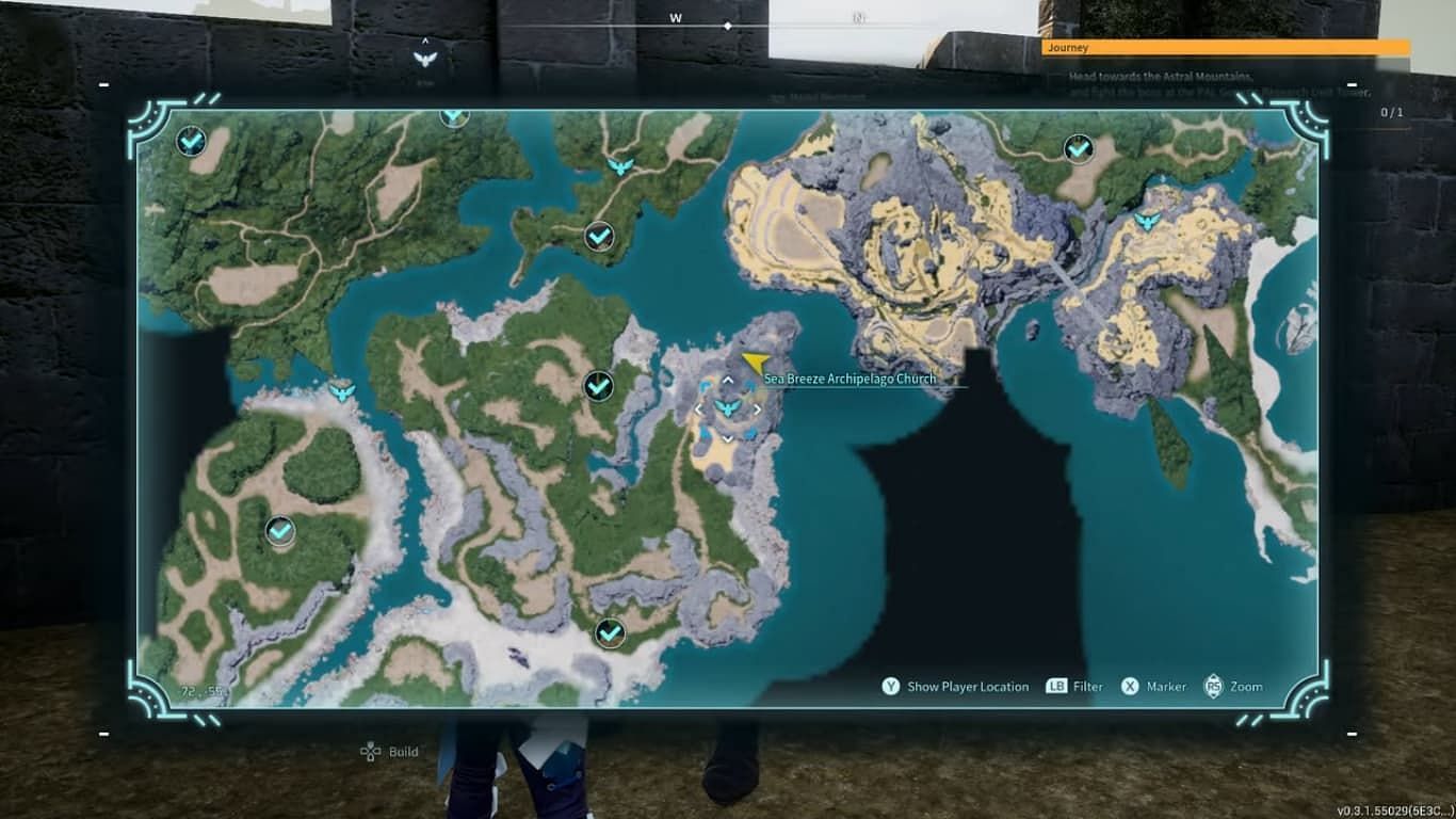 The Sea Breeze Archipelago Church Medal Merchant is the closest one you can find to your first spawn location (Image via Youtube/Jade PG Crafted)