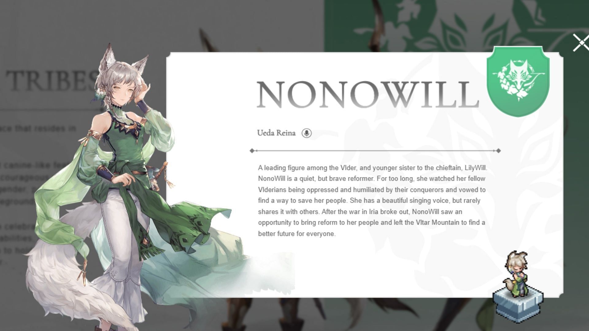 NonoWill in Sword of Convallaria (Image via XD Entertainment)