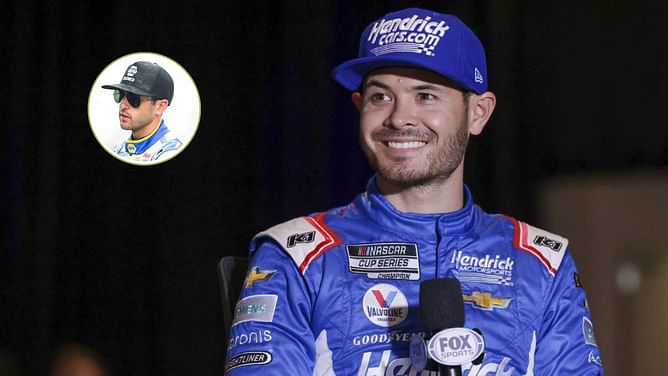 "Chase Elliott seems to be pretty funny" - $12M-worth Kyle Larson tries to unmask mystery HMS tweeter