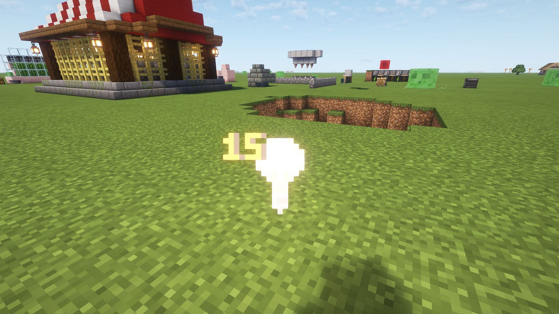 A placed light block (Image via Mojang Studios)