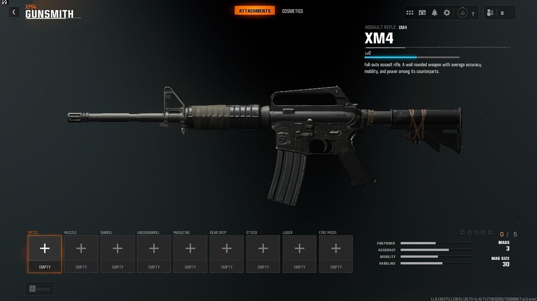 You can turn the XM4 into a killing machine with the best meta loadout enabled by various attachments in Black Ops 6 (Image via Activision)