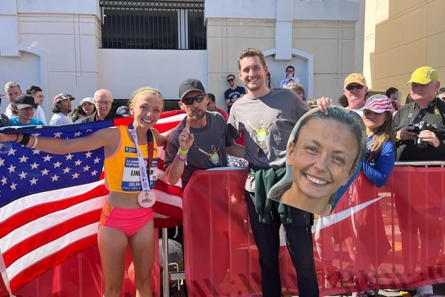 Crisp The Running Boom Has Hit The Bmw Dallas Marathon. Olympian Dakotah Popehn Exemplifies It Artwork Digital Art Crisp The Running Boom Has Hit The Bmw Dallas Marathon. Olympian Dakotah Popehn Exemplifies It Artwork Digital Art