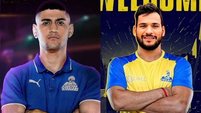 Pro Kabaddi 2024 Auction: Costliest playing 7 ft. Sachin Tanwar and Mohammadreza Shadloui