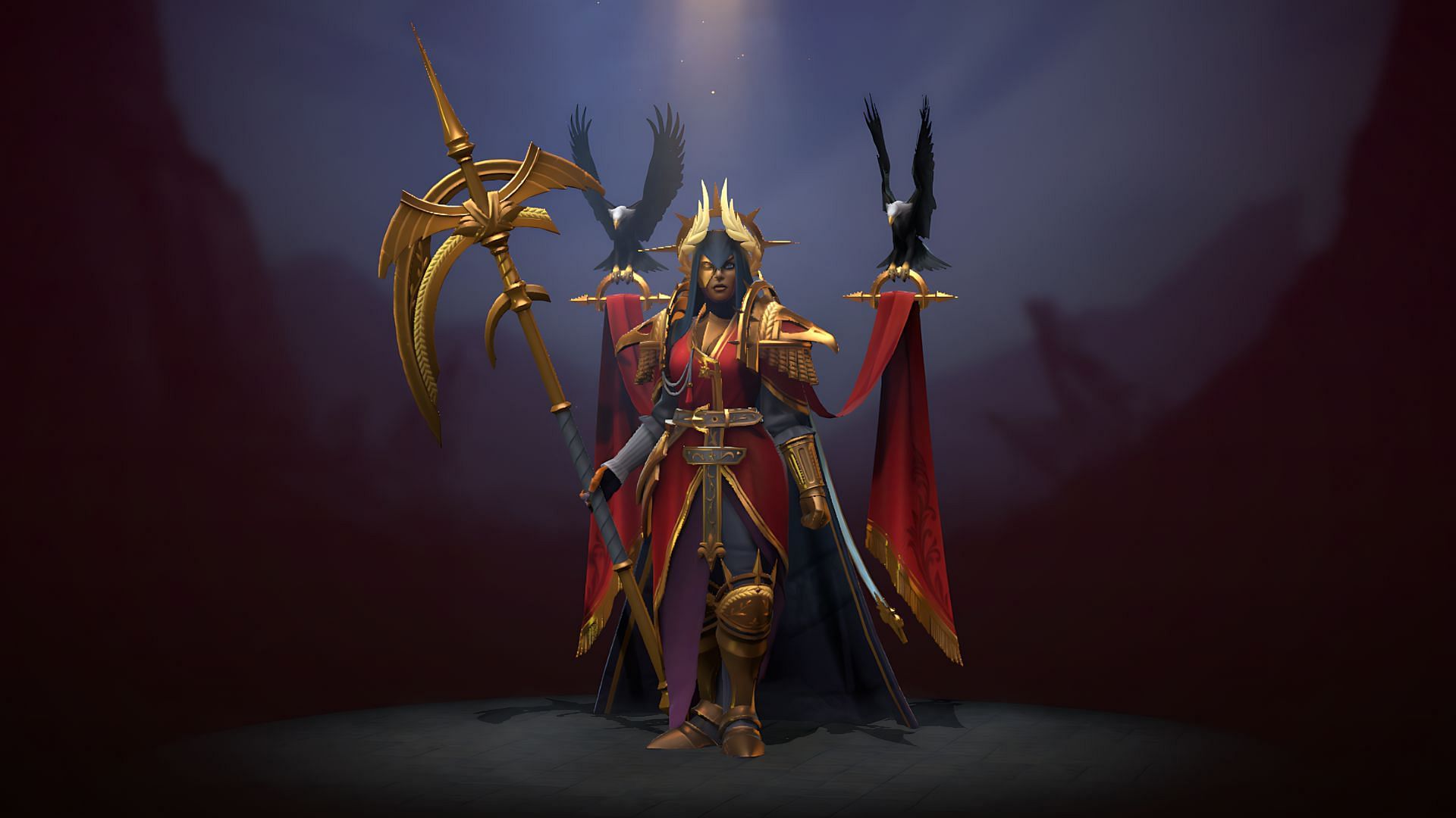 Legion Commander as seen in the game (Image via Valve)