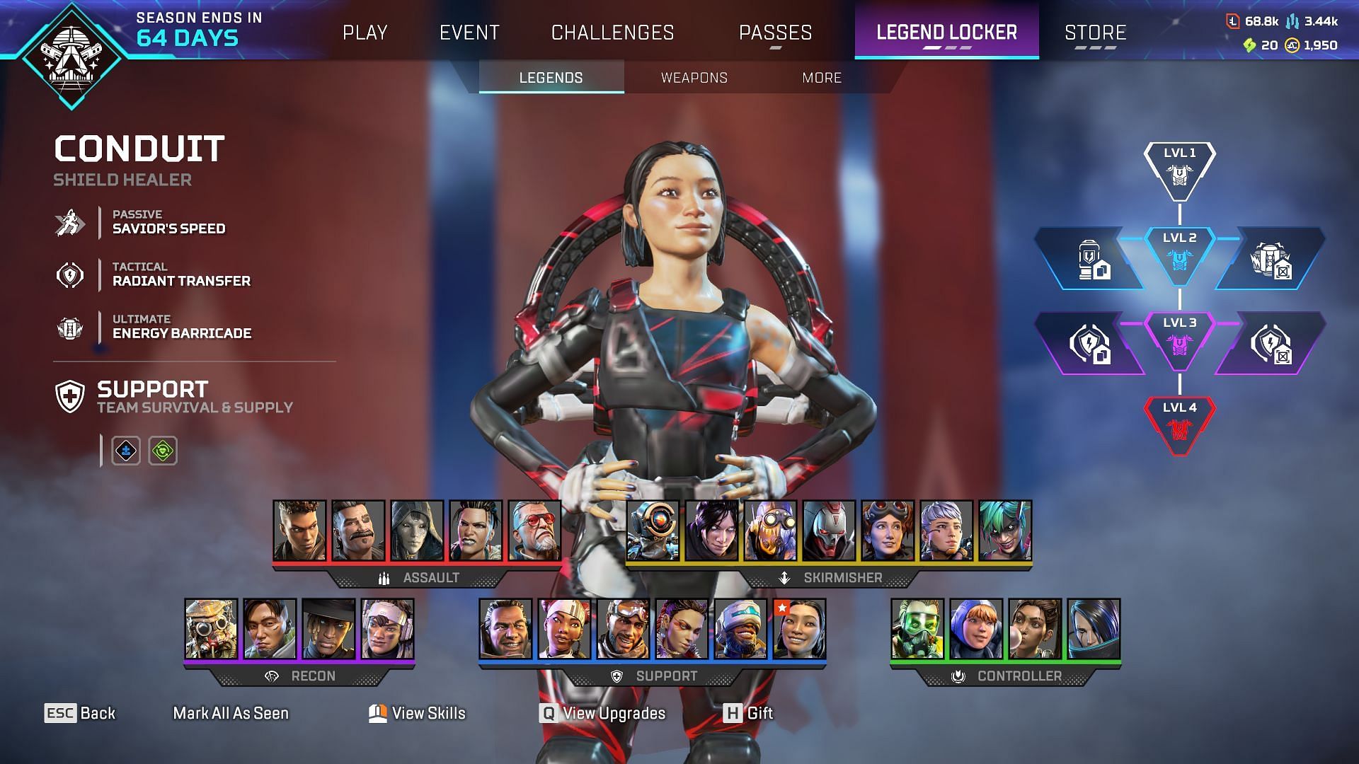 Conduit in Apex Legends (Image via Electronic Arts)