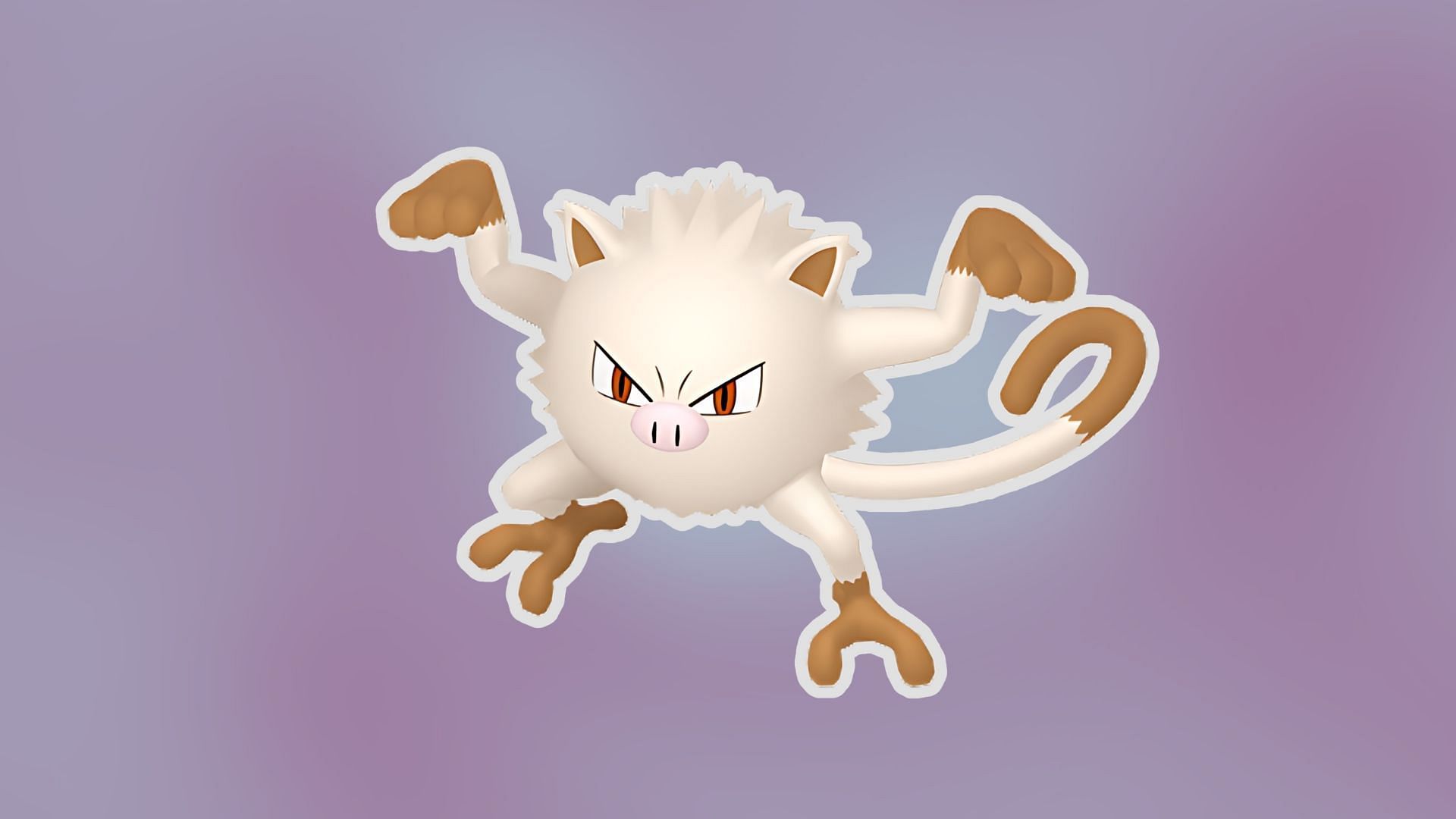 Mankey, as seen in the game. (Image via TPC)