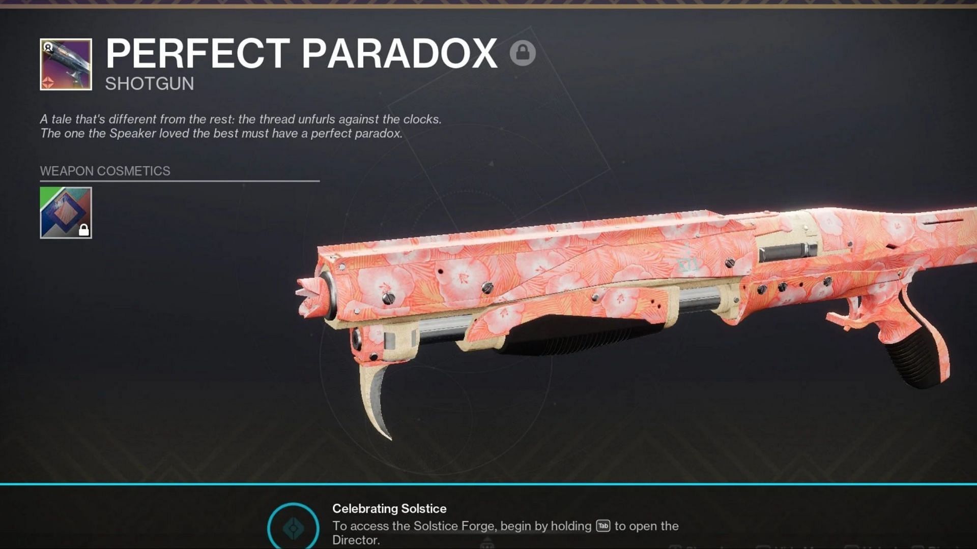 Destiny 2 Solstice memento in action (Image via Bungie)