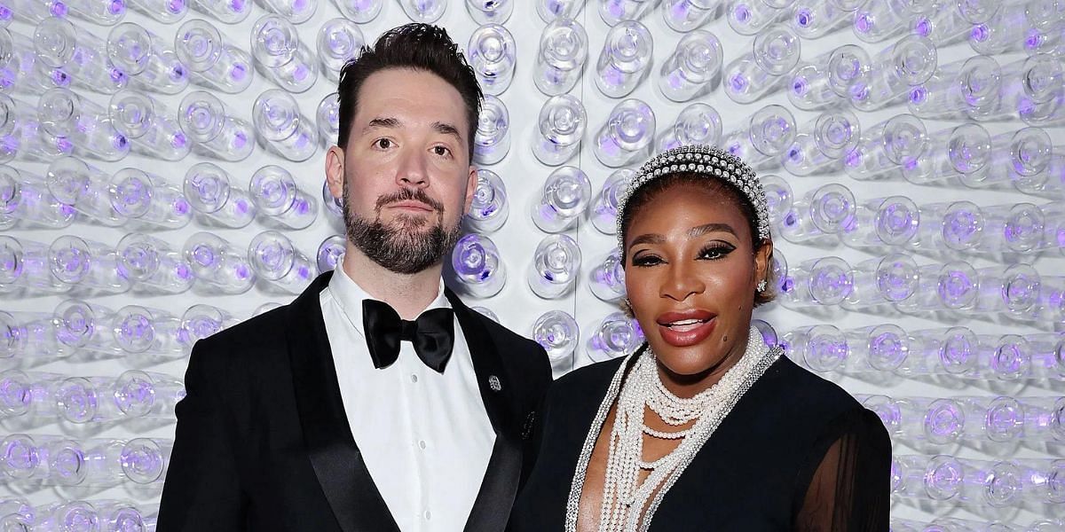 Alexis Ohanian with wife Serena Williams at a public event (Images: GETTY)