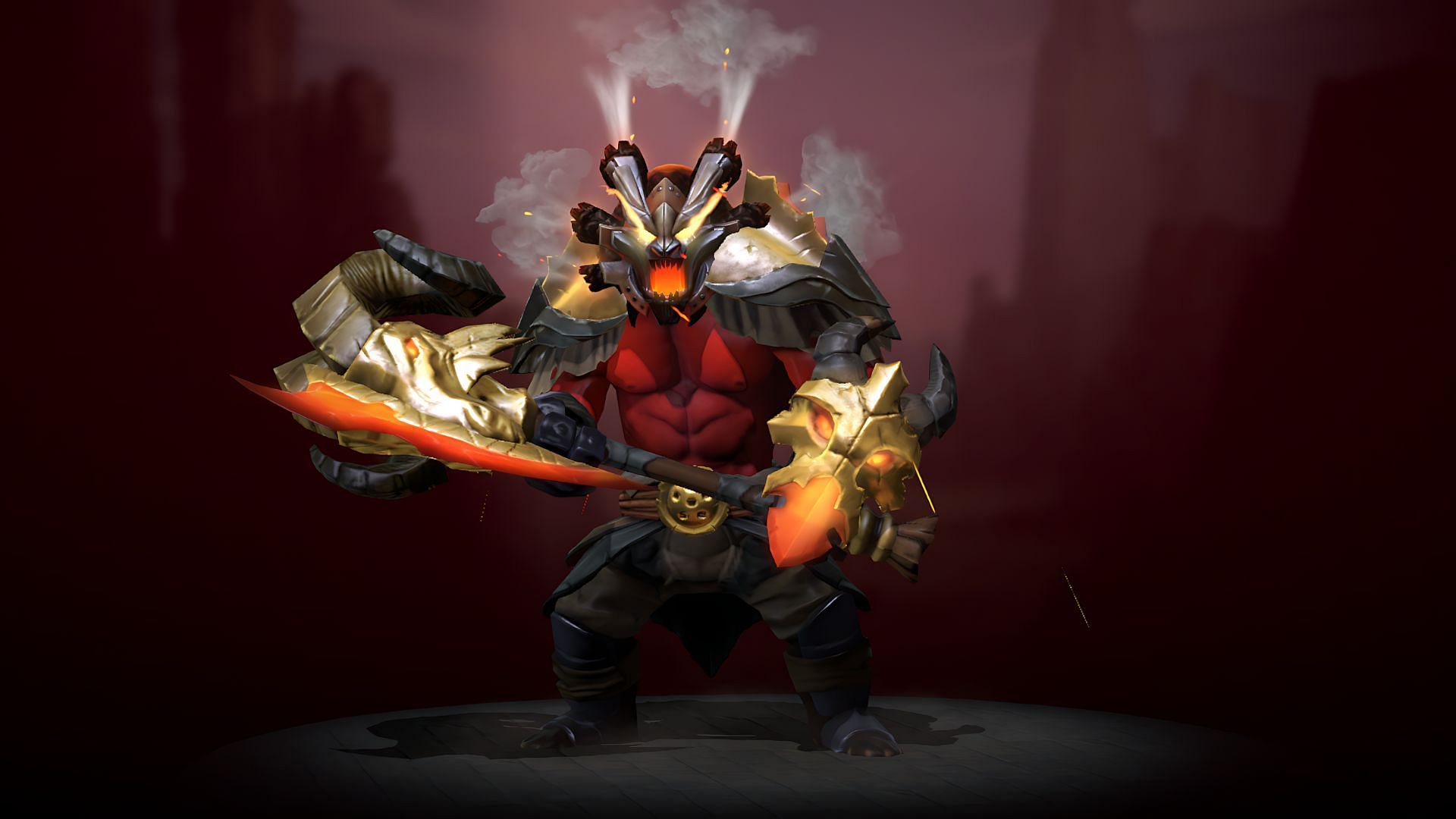 Axe, as seen in the game (Image via Valve)