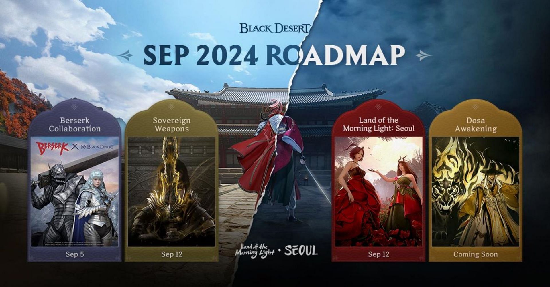 The September 2024 roadmap is here (Image via Pearl Abyss)