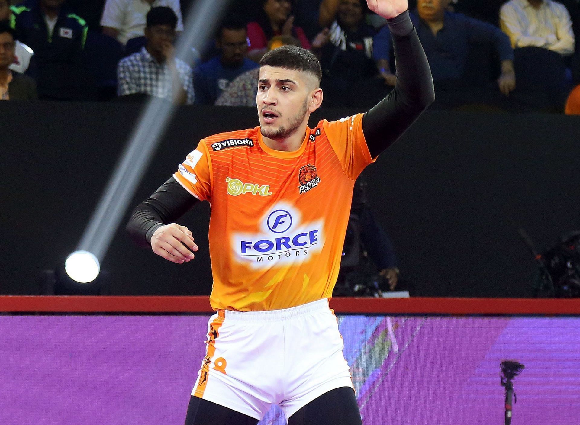 Mohammadreza Chiyaneh in action. (Image via PKL)