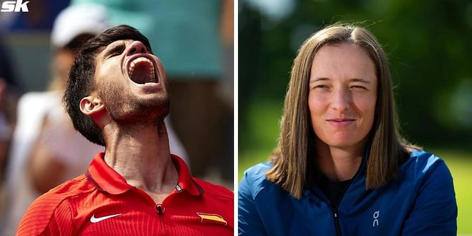 "Carlos Alcaraz has a completely different personality... I'm an introvert" - Iga Swiatek on coping with 'pressure' and importance of 'peace'