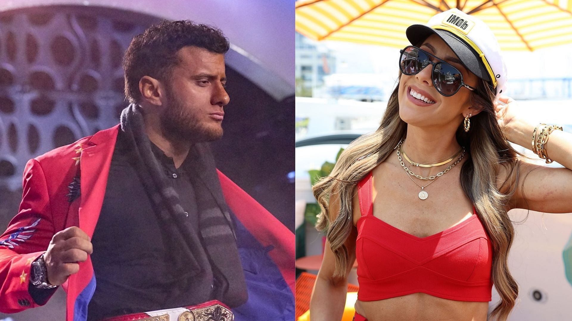 MJF and Britt Baker recently had a backstage incident. (Photo credit: AEW) 