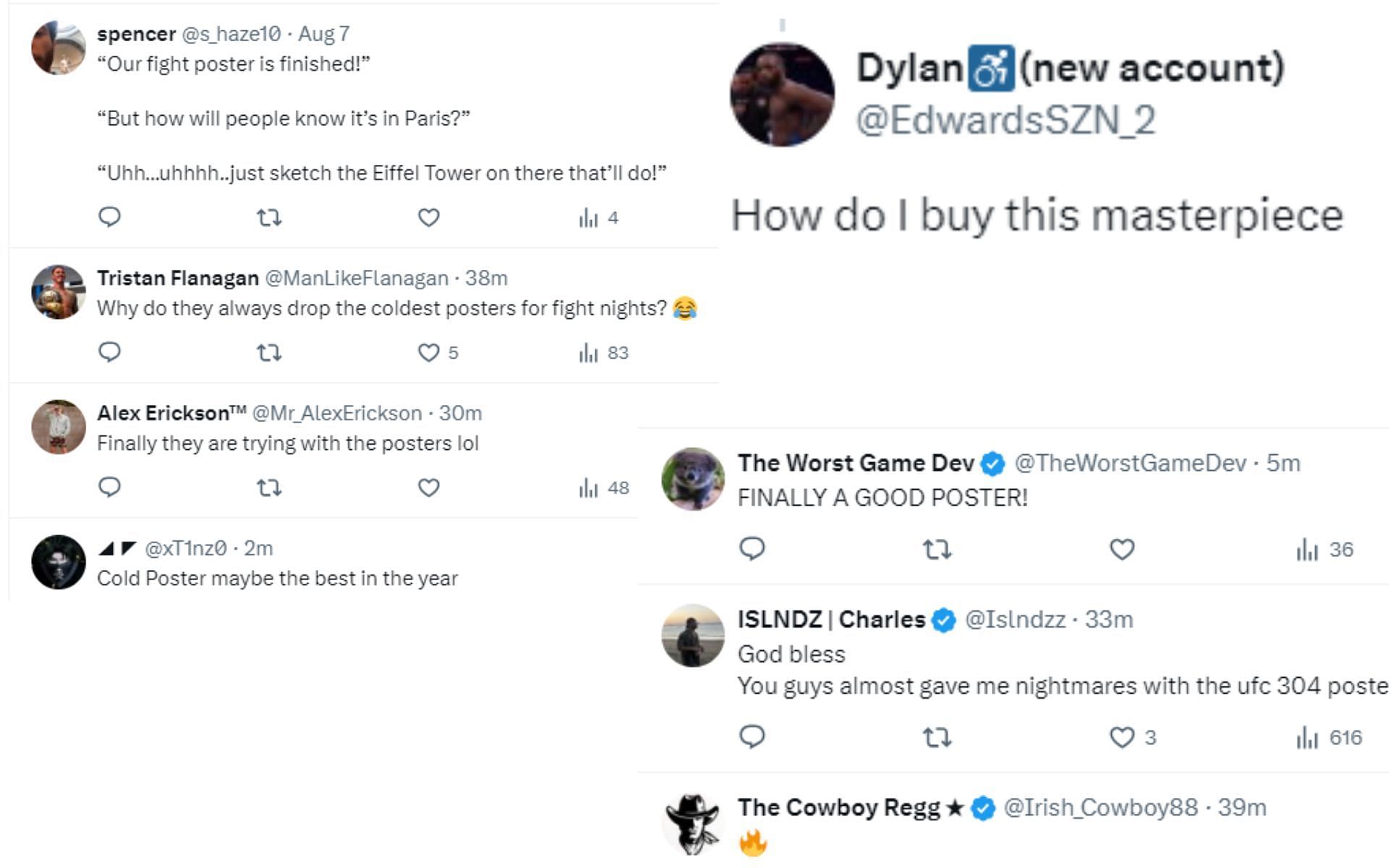 [Images Courtesy: @ufc tweet thread on X]