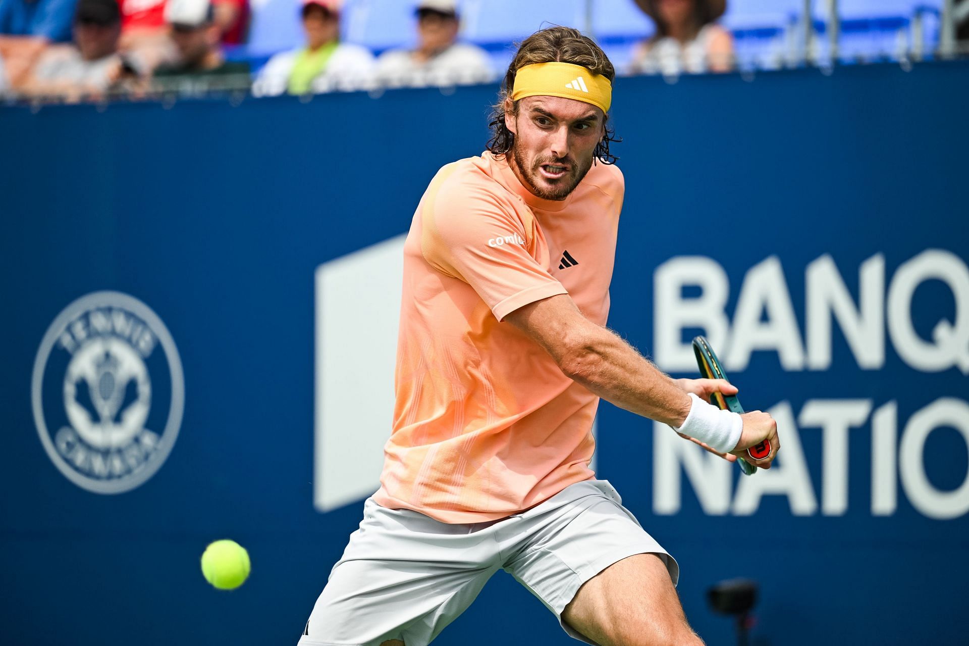 Stefanos Tsitsipas at the Canadian Open 2024. (Photo: Getty)