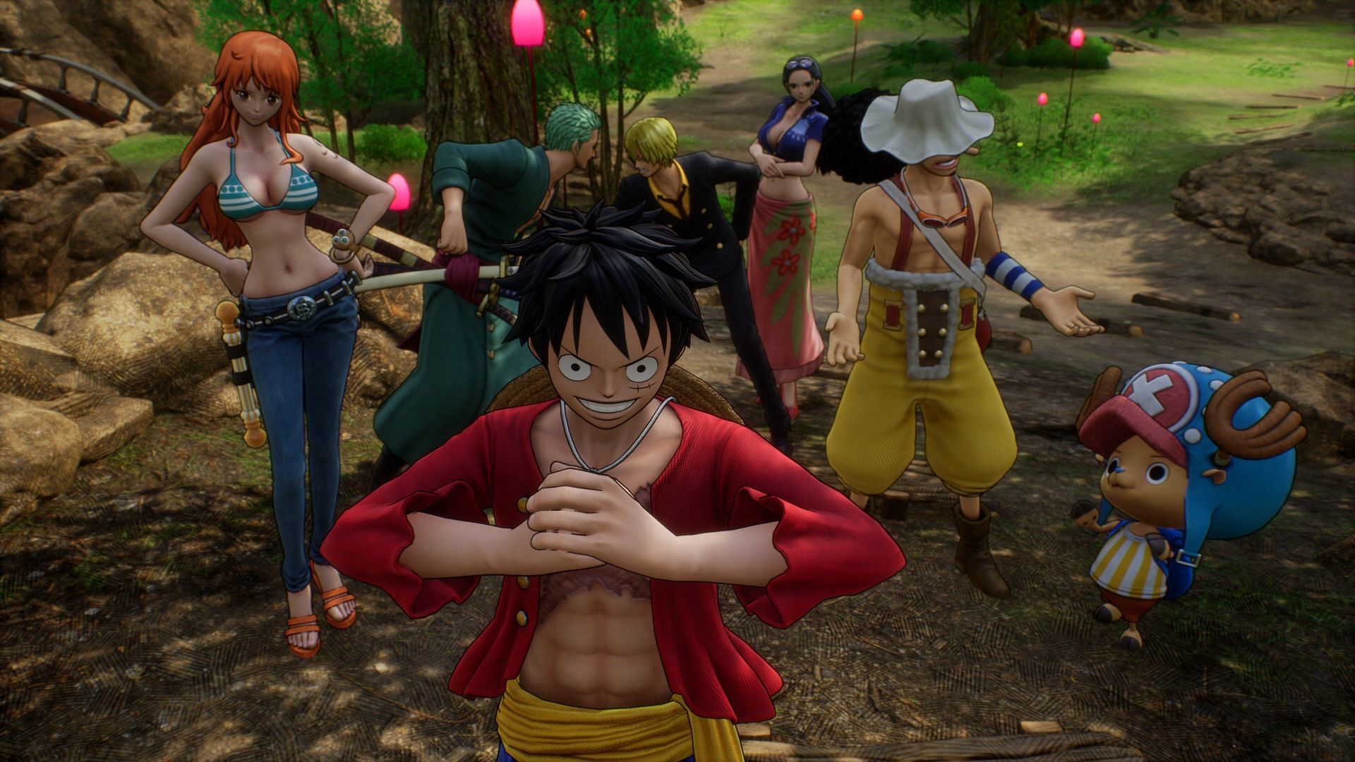 One Piece Odyssey, the excellent JRPG adventure involving the Straw Hat Pirates, is now available on the Nintendo Switch (Image via Bandai Namco Entertainment)