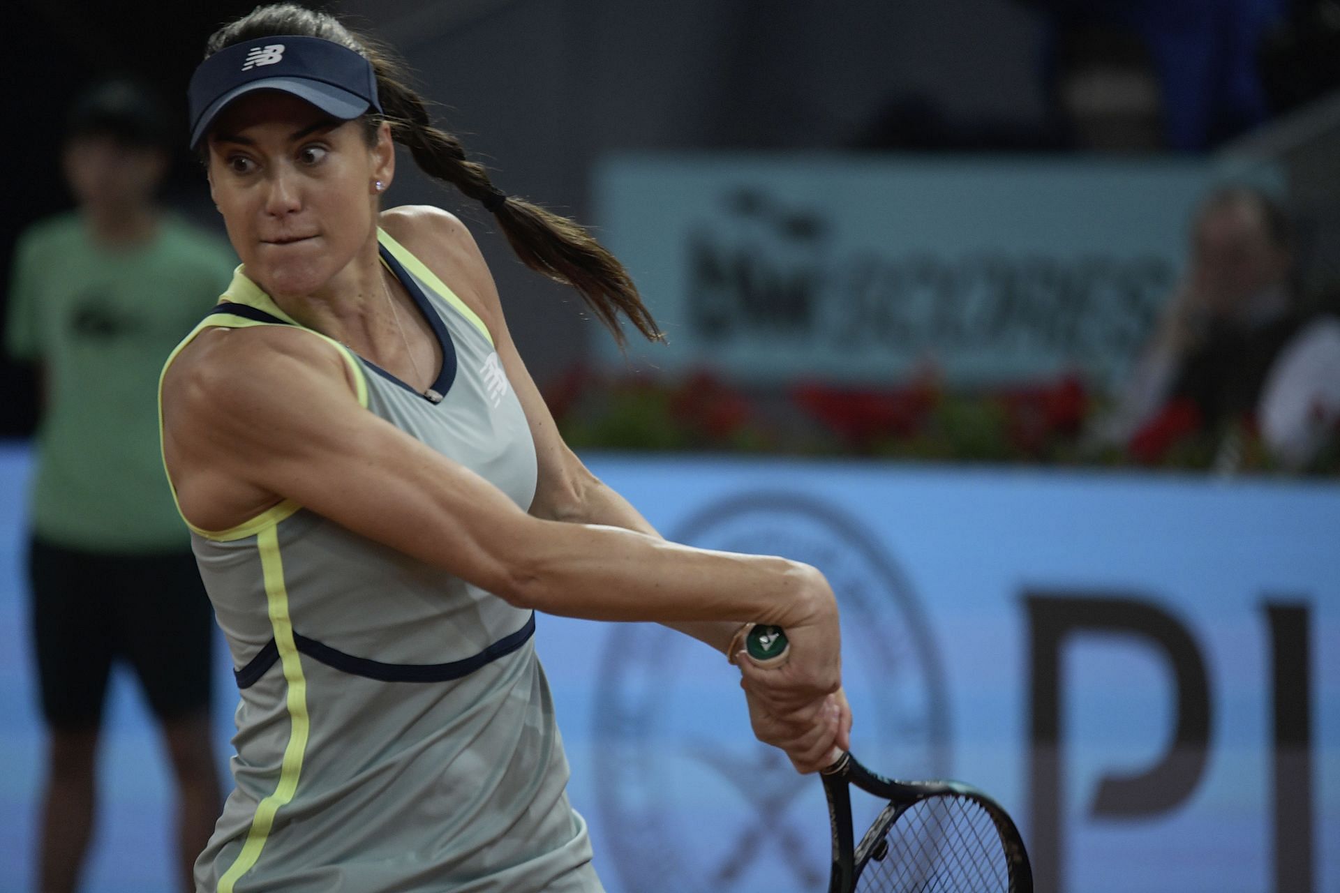 Sorana Cirstea at the Madrid Open 2024. (Photo: Getty)