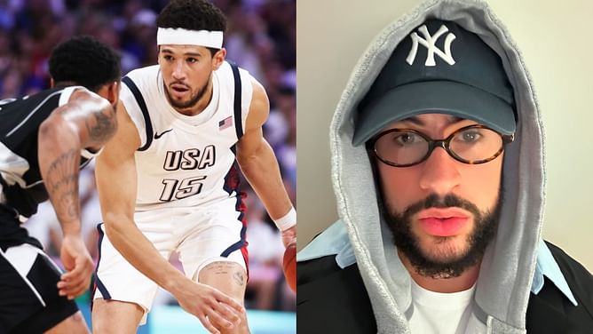 "Temu version of Bad Bunny"- Fans hilariously liken Devin Booker to ex-girlfriend Kendall Jenner's beau