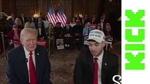 Donald Trump tells Adin Ross that his son Barron Trump is a big fan of the Kick streamer