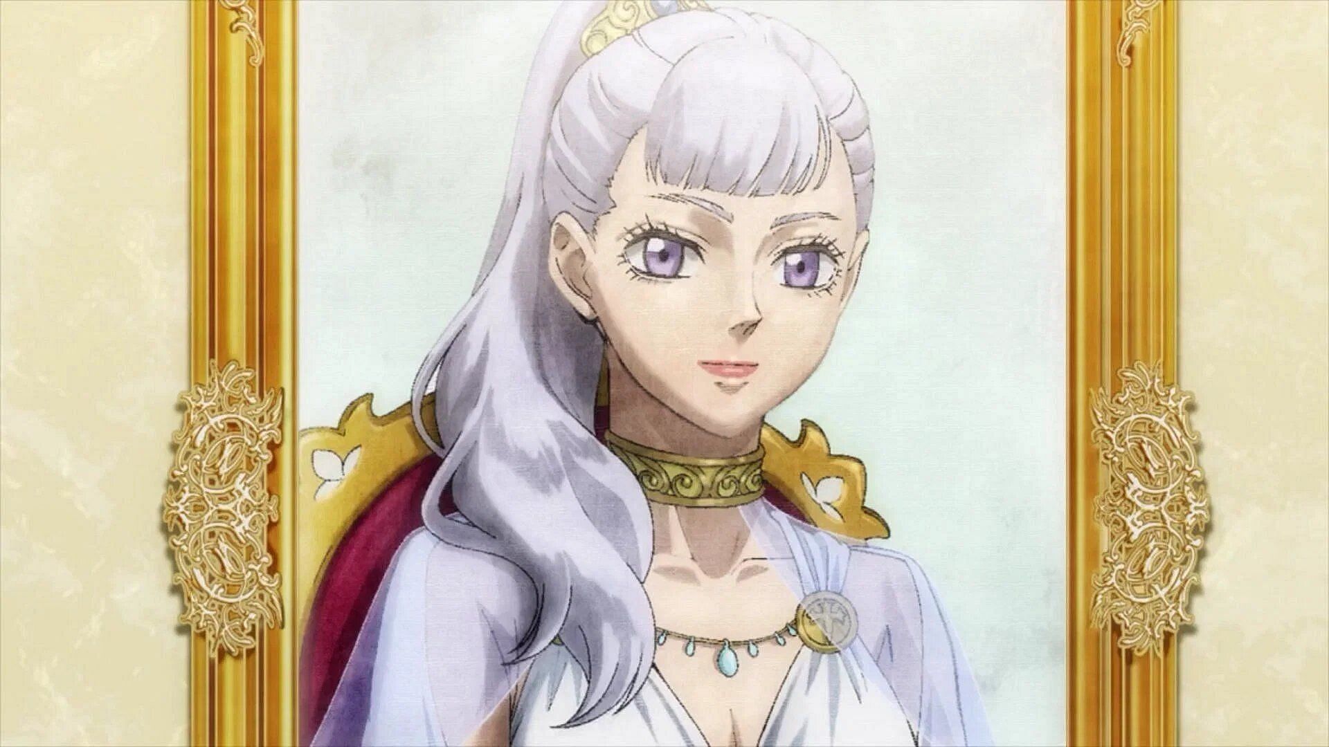 A portrait of Noelle&#039;s mother, Acier Silva (Image via Studio Pierrot).