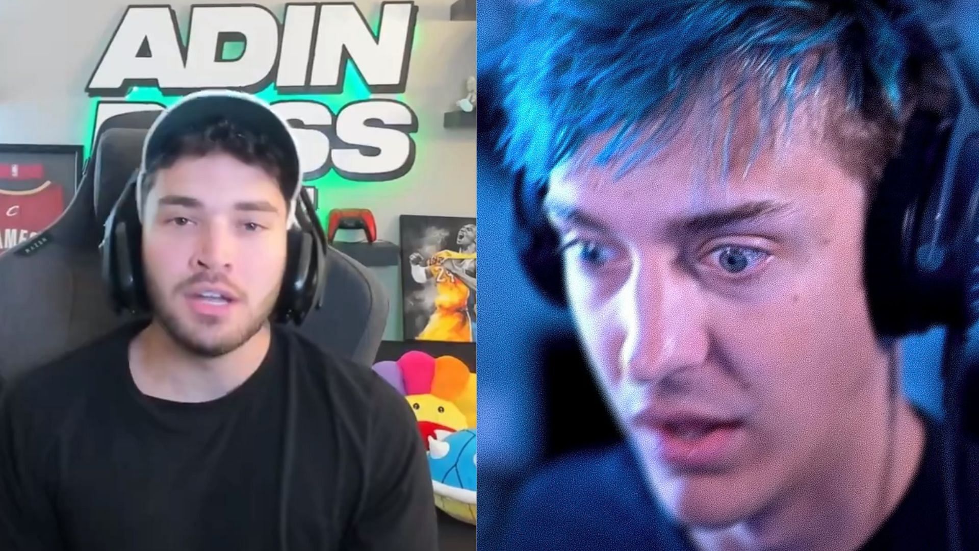 Ninja voiced some opinions involving Adin Ross