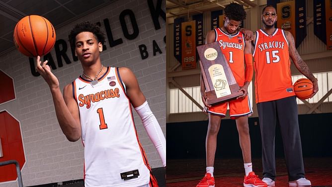"Looking forward to taking a second visit" — Carmelo Anthony's son Kiyan speaks on his future at Syracuse